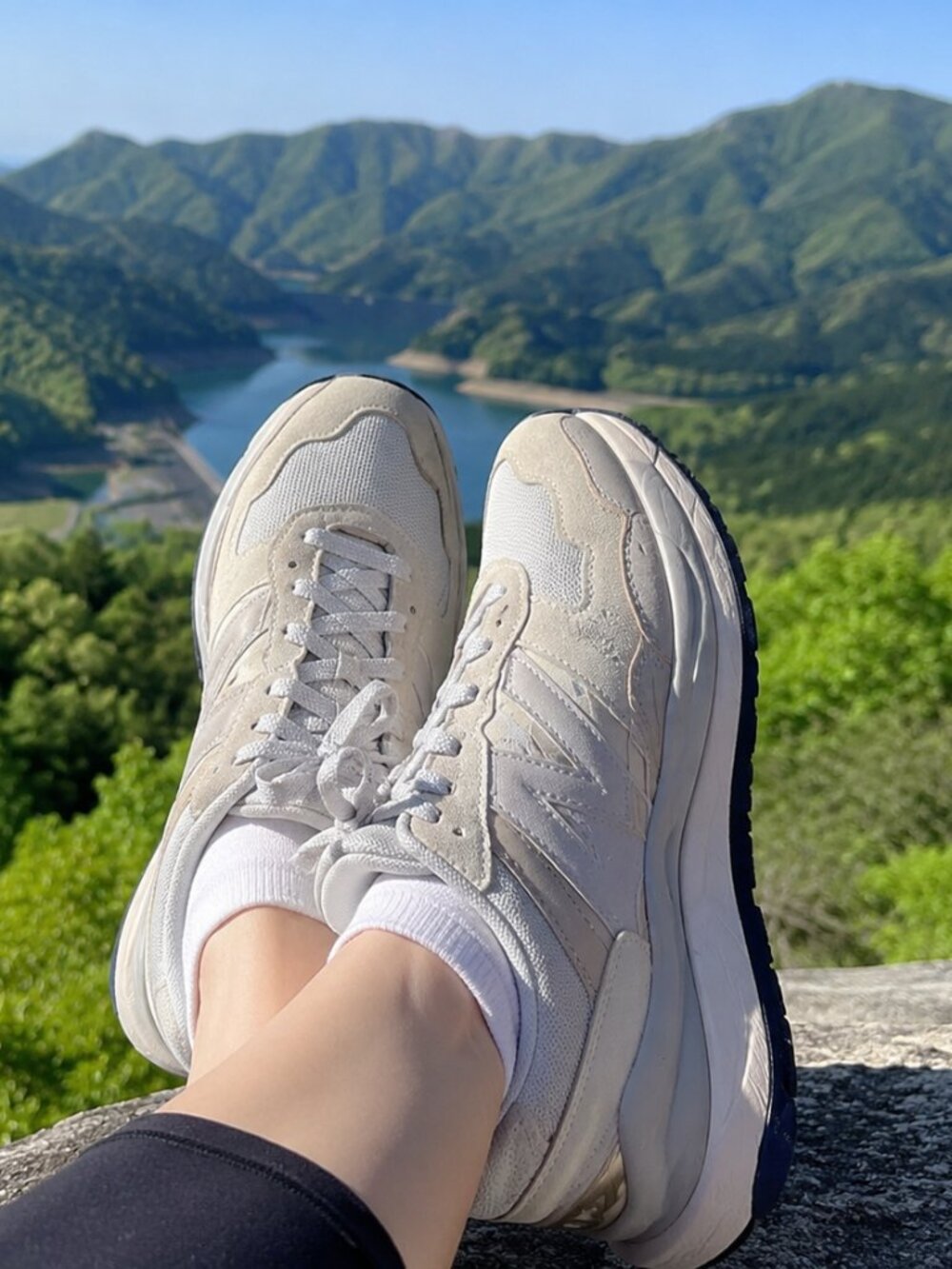 New Balance M5740GRM Moon Beam Rain Cloud Men 6 24cm Beige Chunky Retro Sneaker